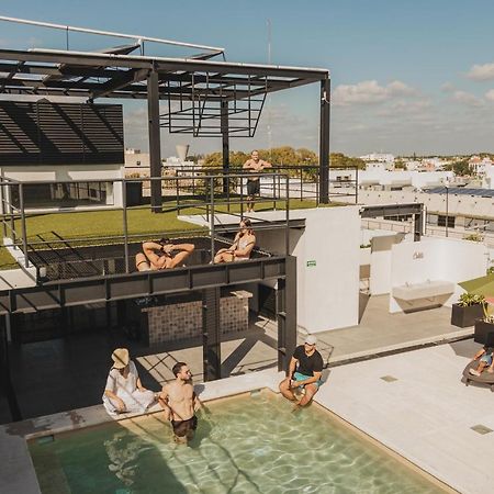 Caleta Hostel Rooftop & Pool Cancún Eksteriør bilde
