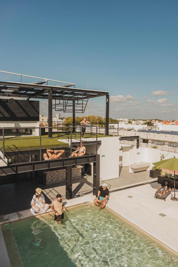 Caleta Hostel Rooftop & Pool Cancún Eksteriør bilde