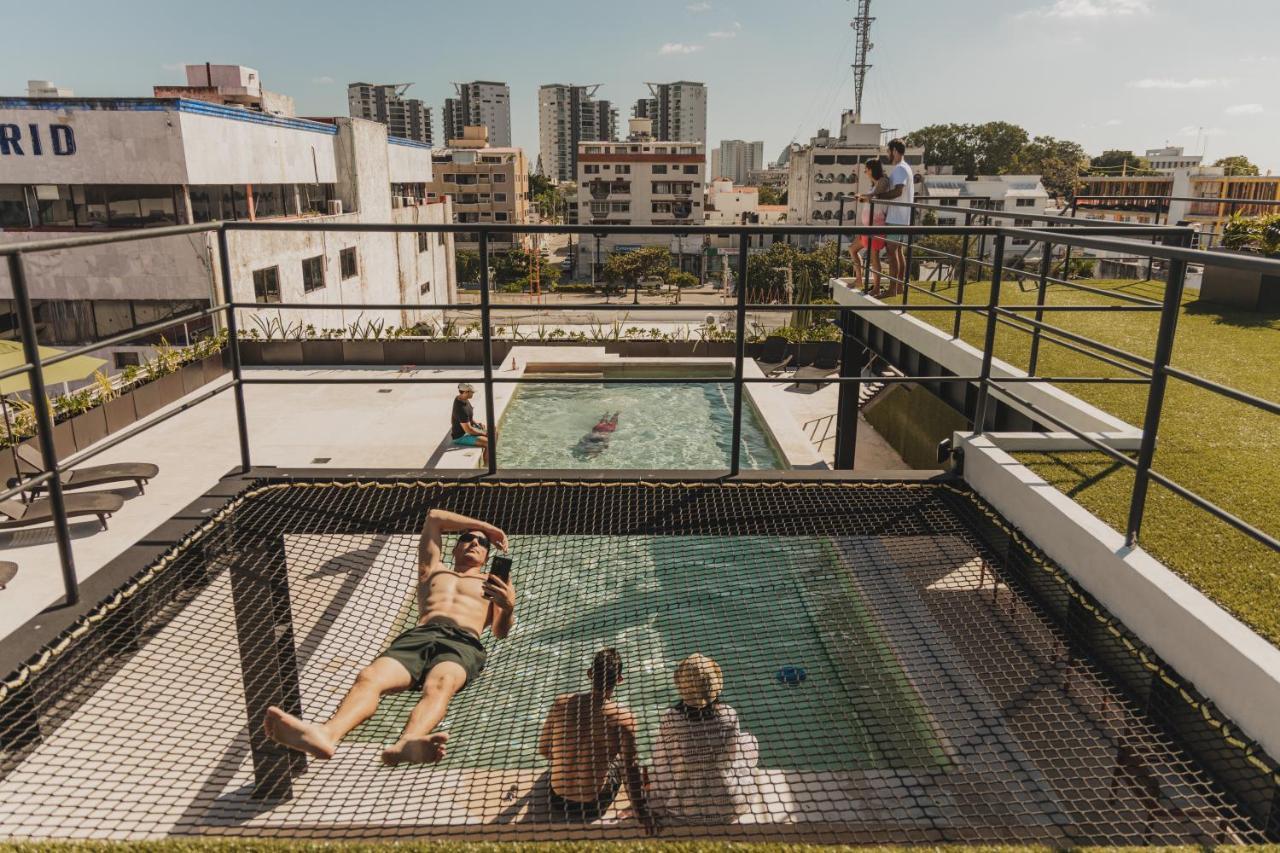 Caleta Hostel Rooftop & Pool Cancún Eksteriør bilde